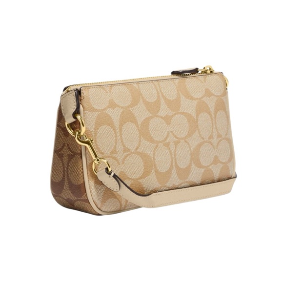 NWT Coach Nolita 19 Signature Wristlet / Shoulder Bag Purse - Picture 4 of 13
